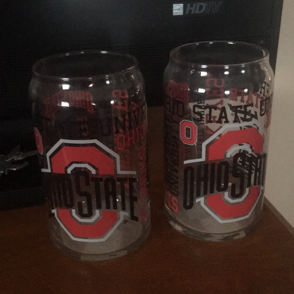 2 Ohio state glasses